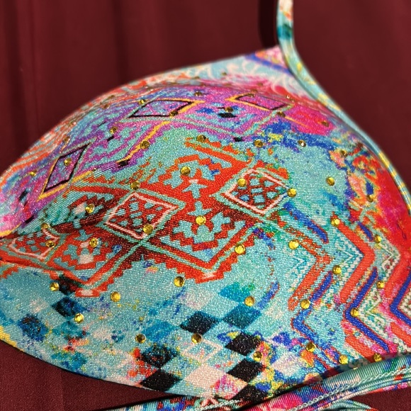 Lulifama Colorful Mermaid-Inspired Bikini – $270 Value – Stunning Design - Picture 3 of 4